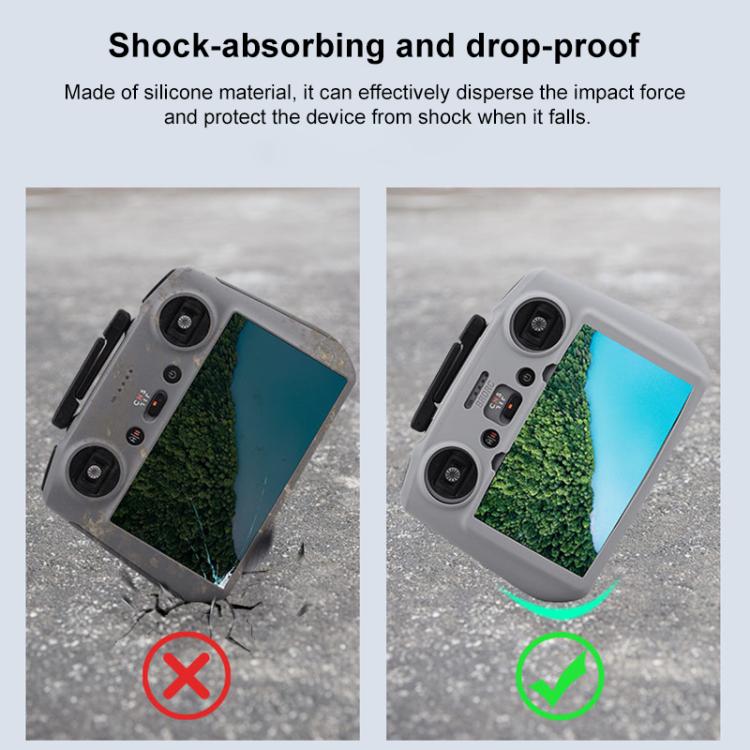 BRDRC Remote Control Shockproof Anti-scratch Silicone Case, For DJI RC 2 BRDRC Remote Control Shockproof Anti-scratch Silicone Case, For DJI RC 2